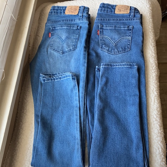 🌺 GIRLS (2) LEVIS 710 SUPER SKINNY🌺 - Picture 2 of 4